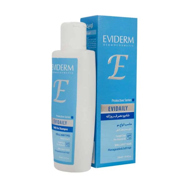 شامپو روزانه اوی دیلی اویدرم مناسب انواع مو 250 میلی لیتر - Image 2