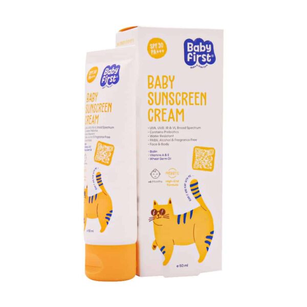 کرم ضد آفتاب کودکان SPF30 بیبی فرست سی گل ۵۰ میلی لیتر - Image 2