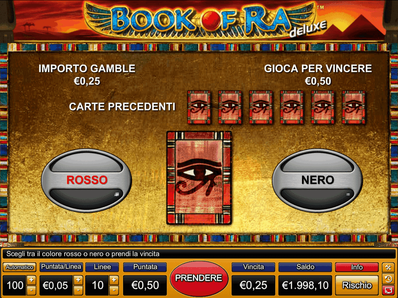 Book of Ra Online con Soldi Veri Book of Ra Online con Soldi Veri