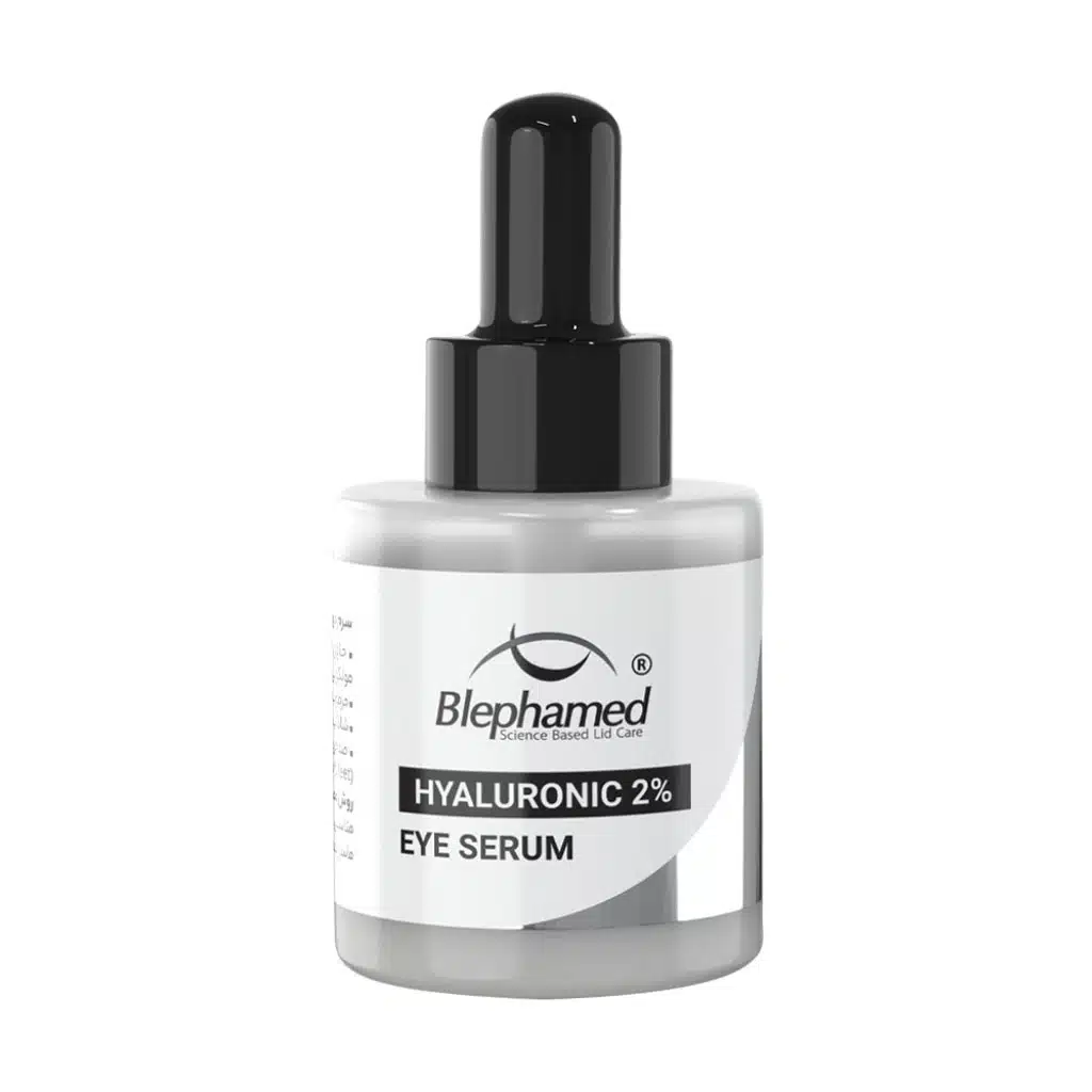 Blephamed-Hyaluronic-Acid-Eye-Serum-ml.jpg سرم دور چشم هیالورونیک اسید بلفامد 15 میلی لیتر - Image 1