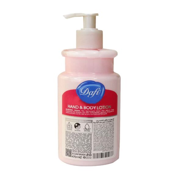 لوسیون مرطوب کننده بدن آلوئه ورا دافی مناسب انواع پوست 470 میلی لیتر - Image 2