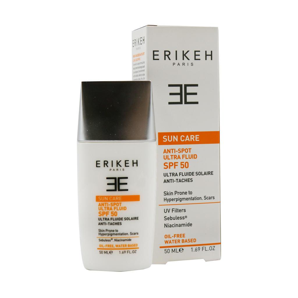 Erikeh-Anti-Spot-Sunscreen-SPF50-50- فلوئید ضد آفتاب و ضد لک SPF50 اریکه 50 میلی لیتر - Image 1