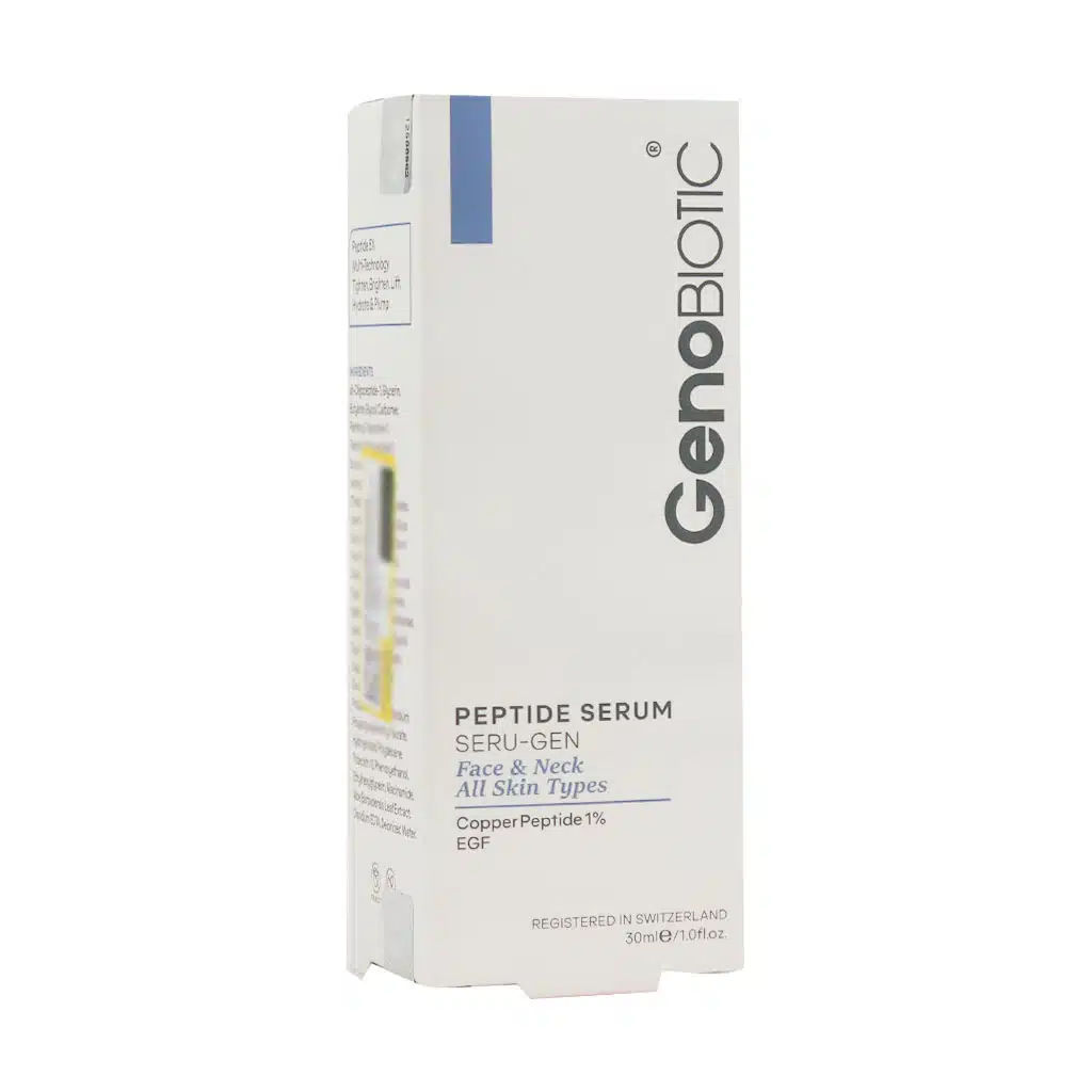 Genobiotic-Peptide-Serum-30-ml.jpg سرم پپتایدی صورت و گردن ژنوبایوتیک 30 میلی لیتر - Image 1