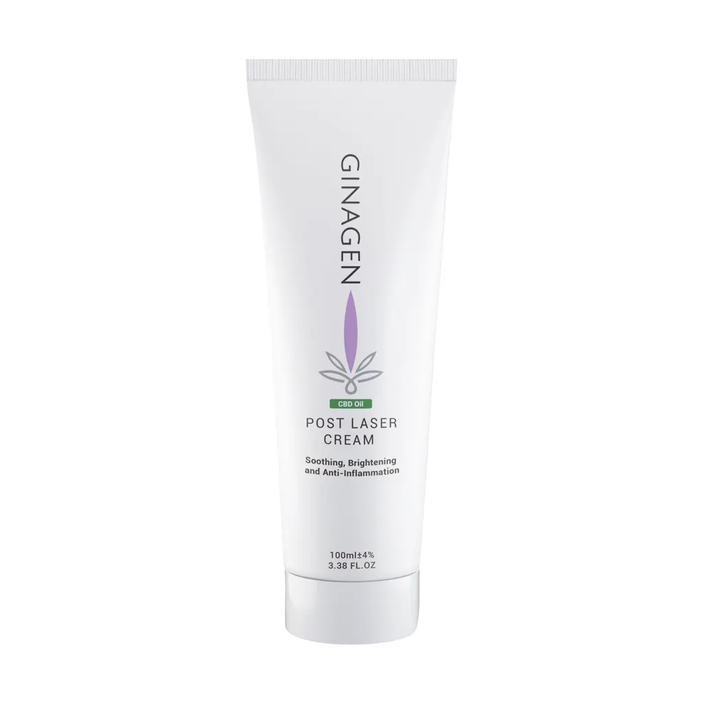 Ginagen-Post-Laser-Cream-100-ml کرم مناسب پوست آسیب دیده بدن ژیناژن 100 میلی لیتر - Image 1