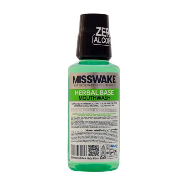 دهانشویه هربال بیس گیاهی میسویک 400 میلی لیتر - Image 2