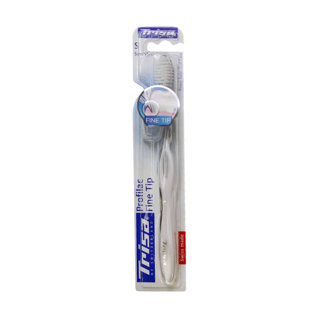 Trisa-Profilac-Fine-Tip-Sensitive-Toothbrush-1 مسواک پروفیلاک فاین تیپ تریزا مخصوص دندان های حساس - Image 1