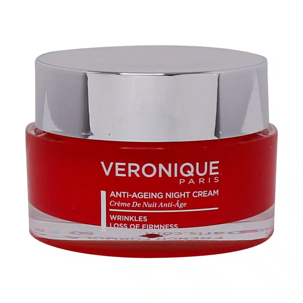 Veronique-Anti-Ageing-Night-Cream.jpg کرم شب بهبود دهنده چروک ورونیک 50 میلی لیتر - Image 1