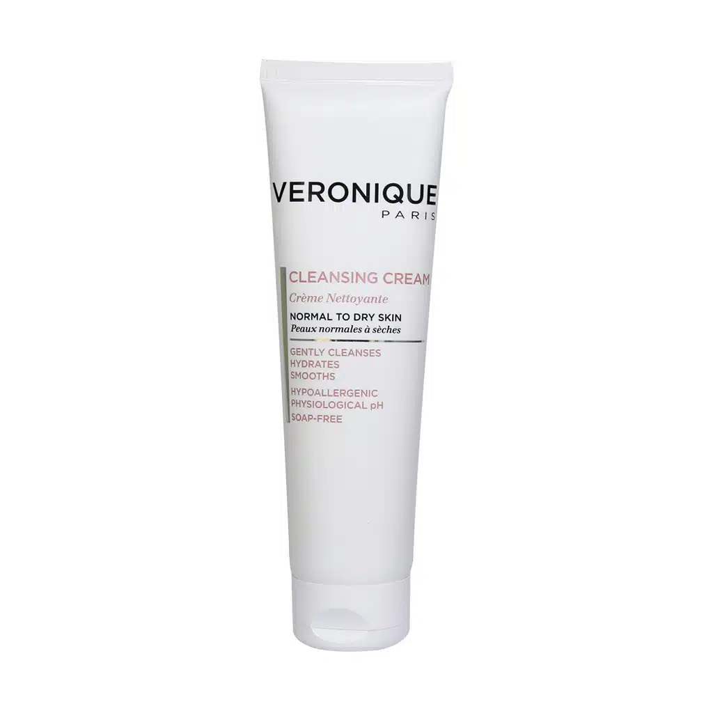 Veronique-Cleansing-Cream-For-Normal-To-Dry-Skin-150-ml.jpg کرم پاک کننده پوست ورونیک مناسب پوست نرمال تا خشک 150 میلی لیتر - Image 1