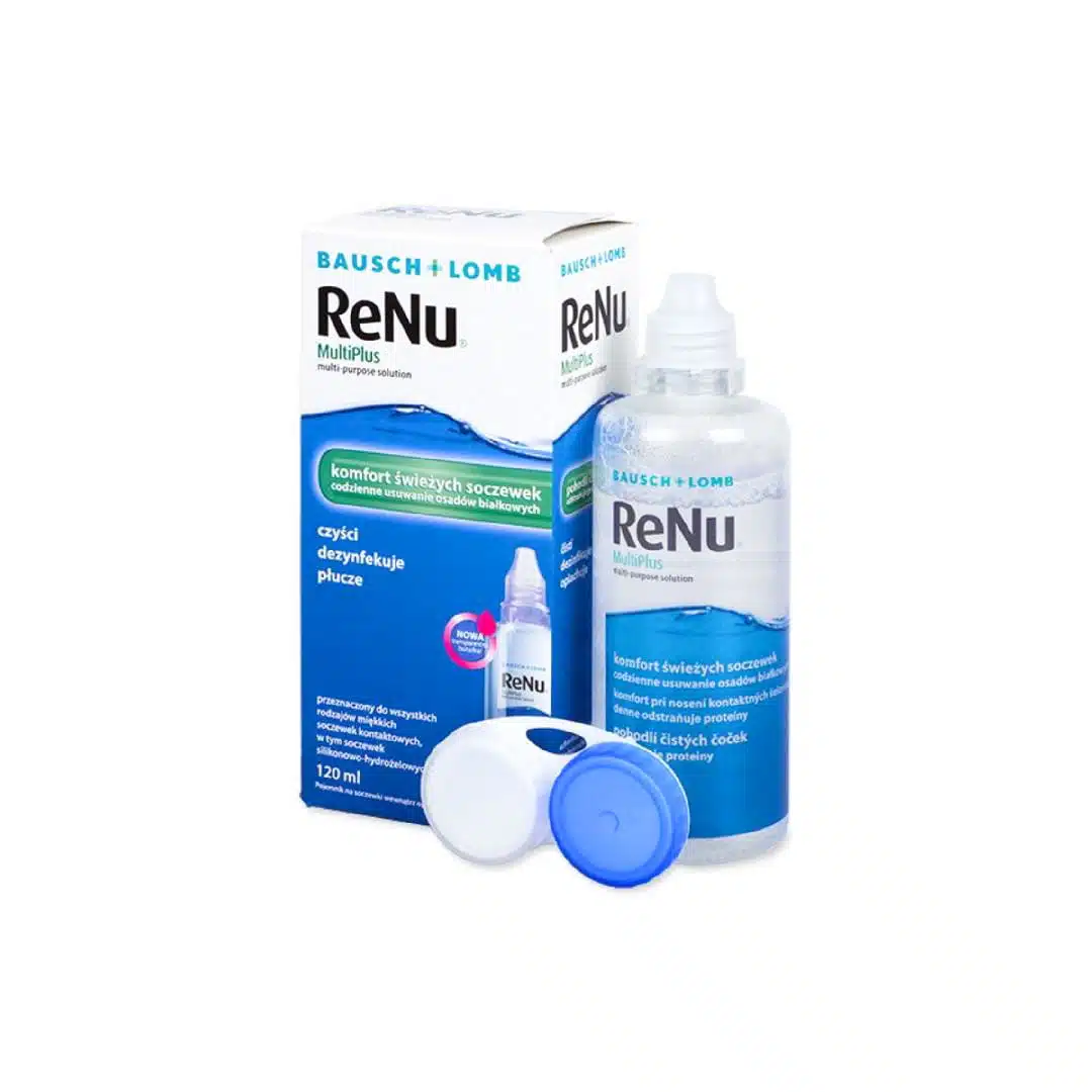 Bausch-Lomb-Renu-Multi-plus-Fresh-Lens-Comfort.jpg محلول شستشوی لنز رنیو بوش اند لومب مناسب لنزهای طبی و رنگی - Image 1