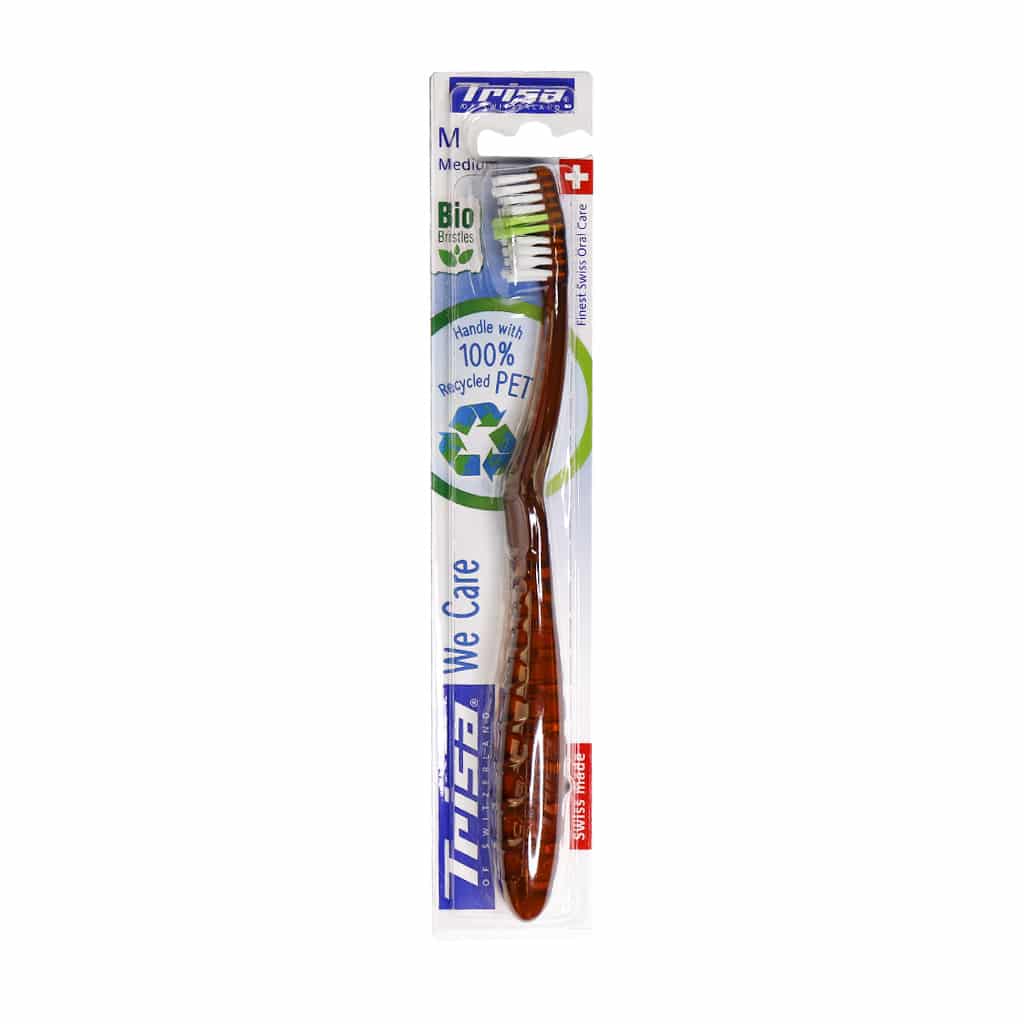 Trisa-We-Care-Medium-Toothbrush-ajori مسواک وی کر با برس متوسط تریزا - Image 1