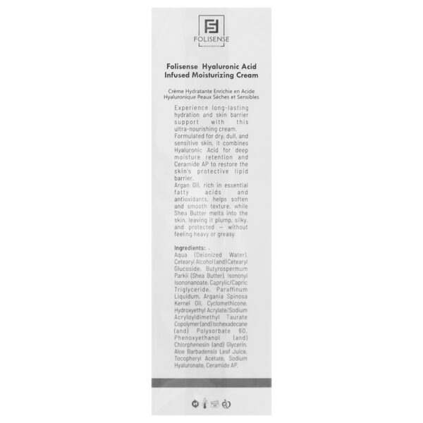 کرم مرطوب کننده هیالورونیک اسید فولی سنس - Image 2
