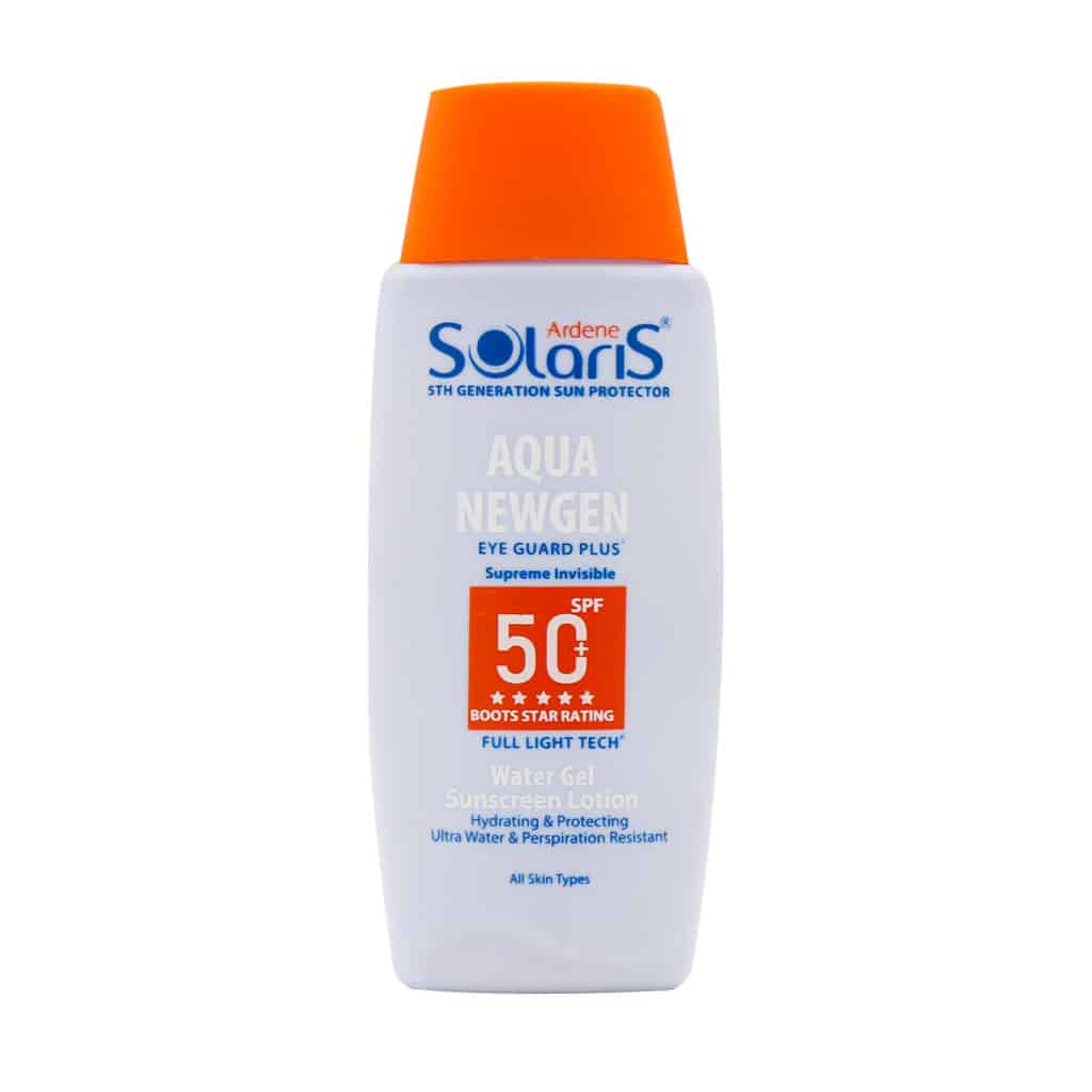 لوسیون آبی ضد آفتاب فاقد چربی SPF50 آک لوسیون آبی ضد آفتاب فاقد چربی SPF50 آکوا نیوژن سولاریس آردن 100 میلی لیتر - Image 1