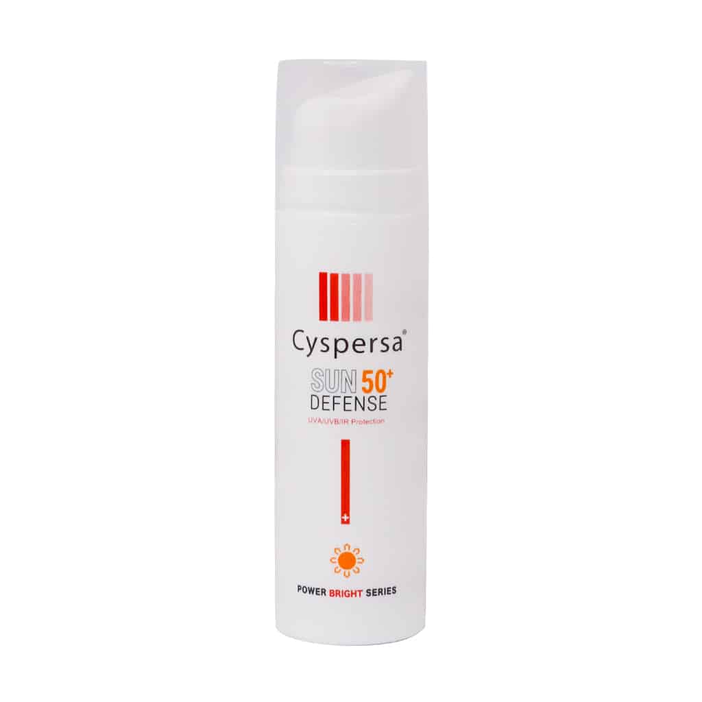 فلوئید ضد آفتاب و روشن کننده SPF50 سیس فلوئید ضد آفتاب سیسپرسا SPF50 مدل روشن کننده - Image 1