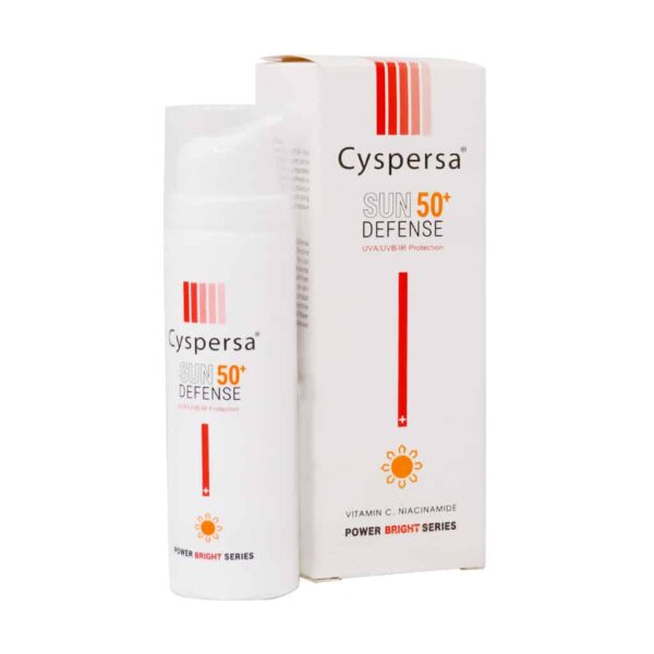 فلوئید ضد آفتاب سیسپرسا SPF50 مدل روشن کننده - Image 2