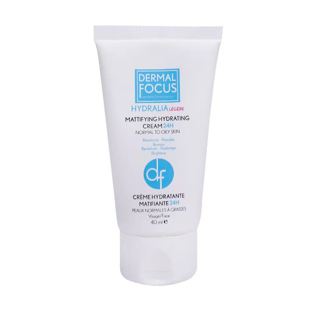Dermal-Focus-Hydralia-Legere-Hydrating.jpg کرم مرطوب کننده هیدرالیا لژر درمال فوکوس 40 میلی لیتر - Image 1