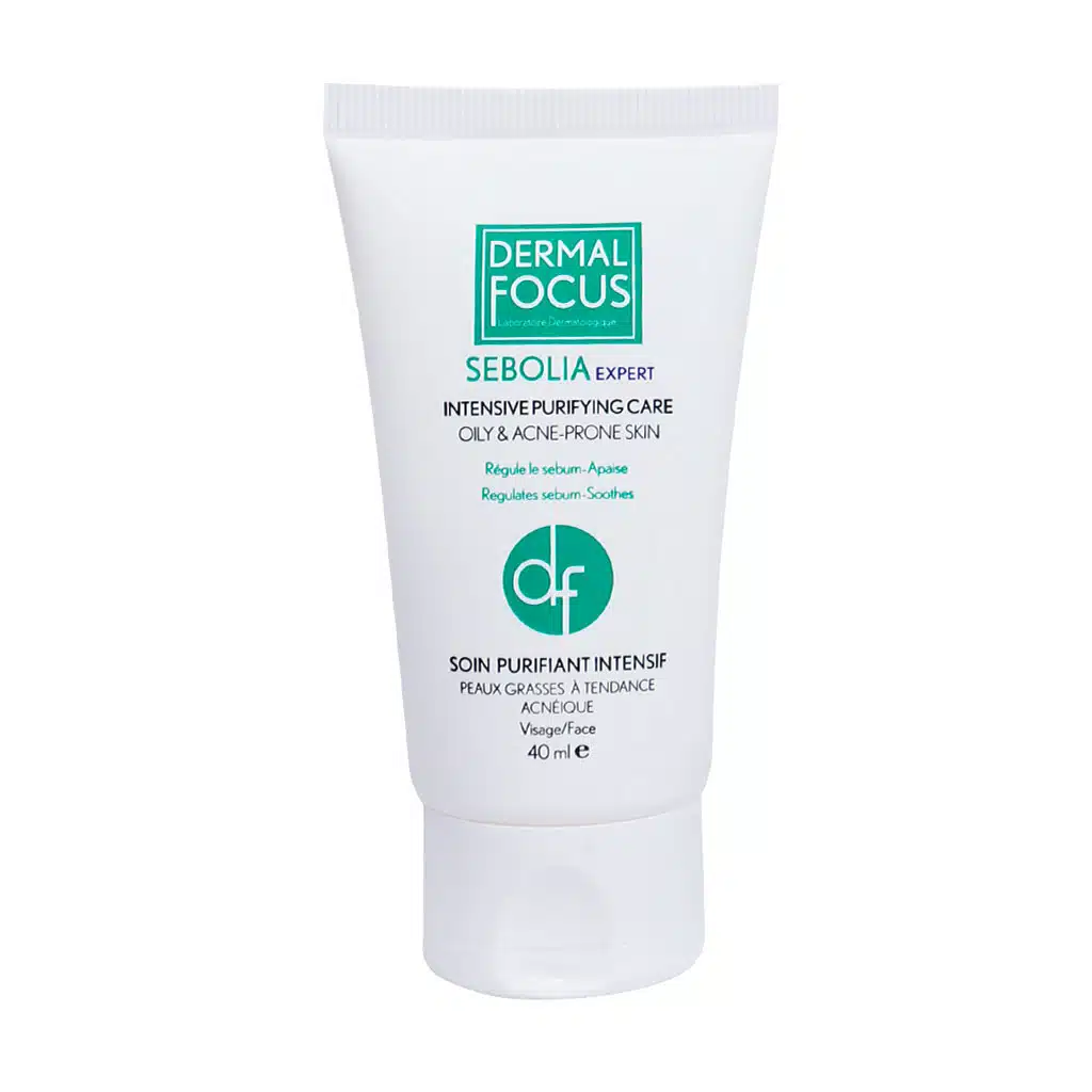 Dermal-Focus-Sebolia-Expert-Gel-for-Oily-and-Acne-Prone-Skin.jpg ژل ضد جوش سبولیا اکسپرت درمال فوکوس مناسب پوست چرب و آکنه دار 40 میلی لیتر - Image 1