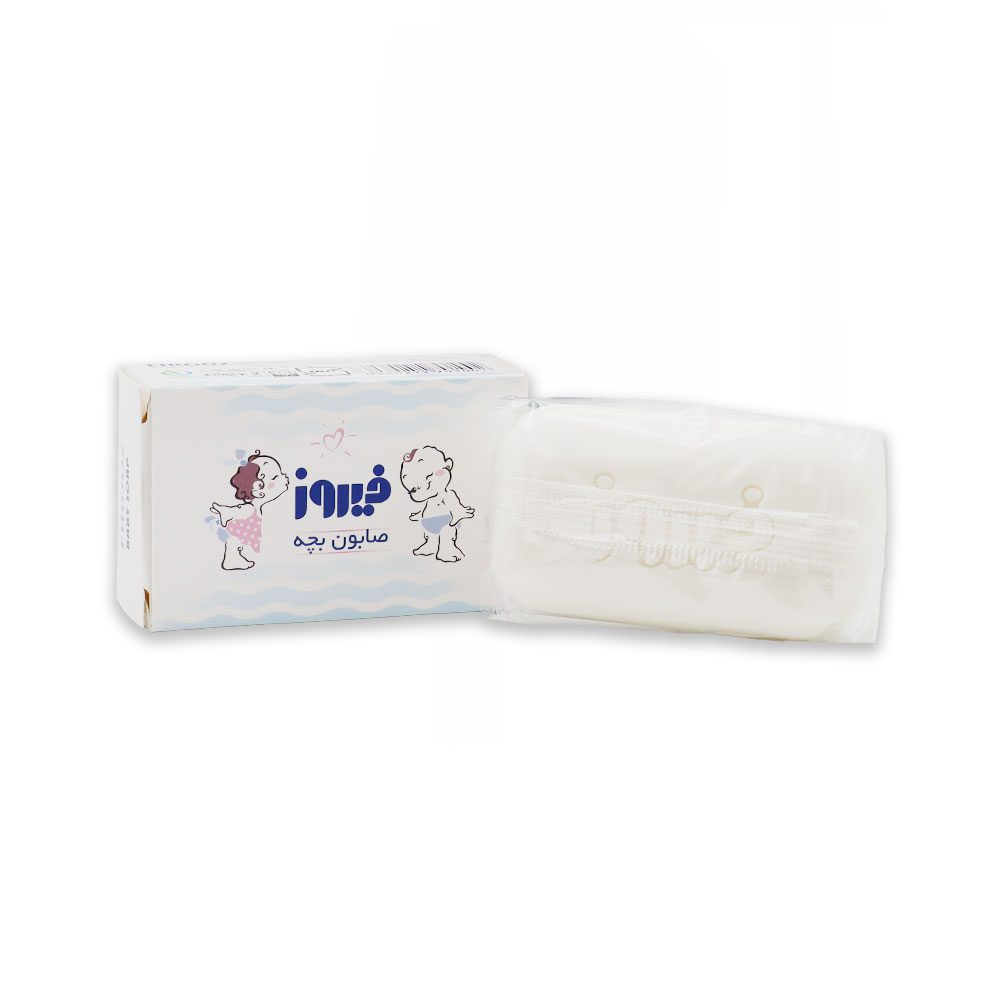 Firooz-Baby-Soap-2 صابون بچه فیروز 75 گرم - Image 1