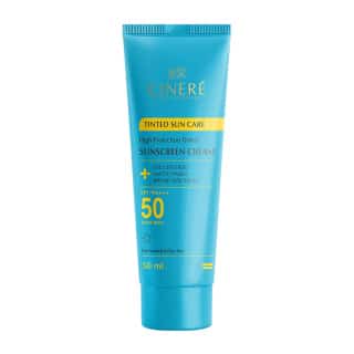 24330-LB-2025826122619378 کرم ضد آفتاب رنگی فاقد چربی سینره با SPF50 مناسب انواع پوست حجم 50 میلی لیتر بژ روشن - Image 1