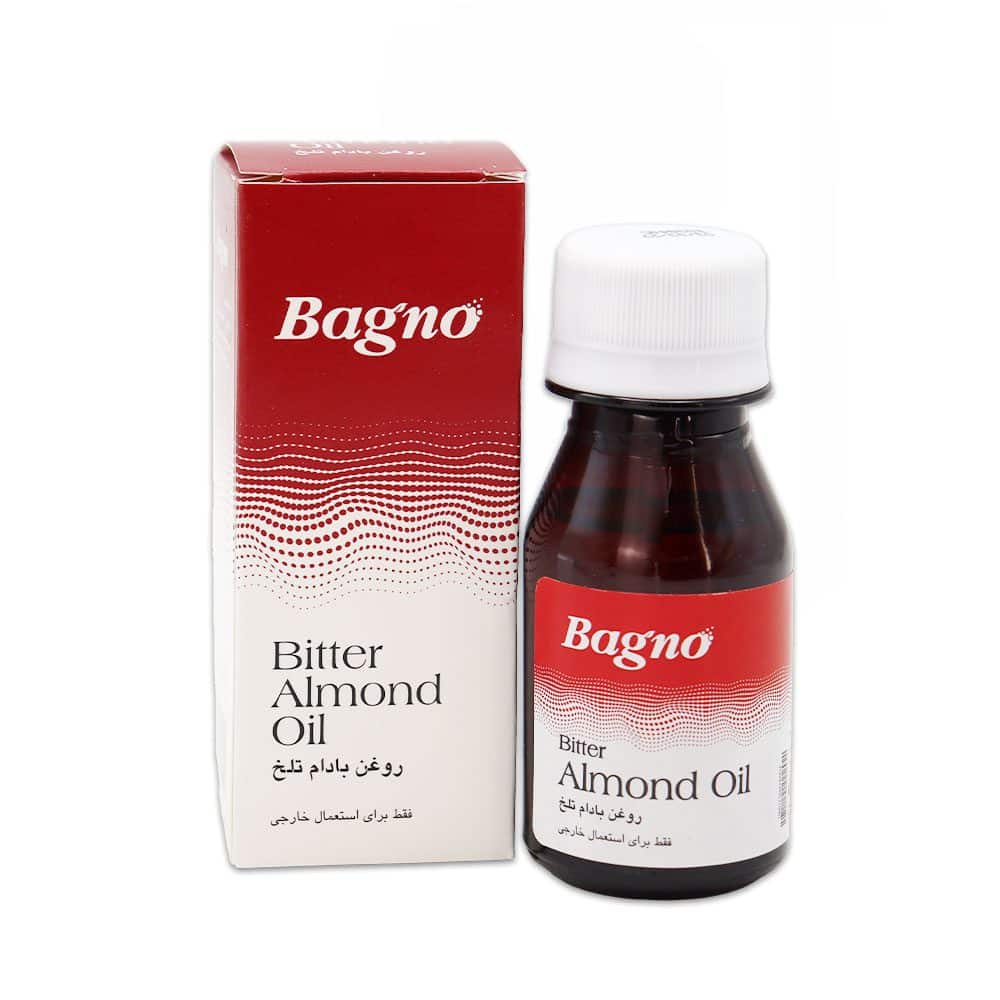 Bagno-Bitter-Almond-Oil-2 روغن بادام تلخ باگنو 60 میلی لیتر - Image 1