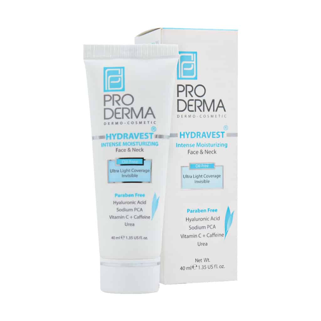 Pro-Derma-Hydravest-IntensMoisturizing-Cream-40-ml کرم مرطوب کننده قوی پرودرما مناسب پوست صورت و گردن ۴۰ میلی لیتر - Image 1