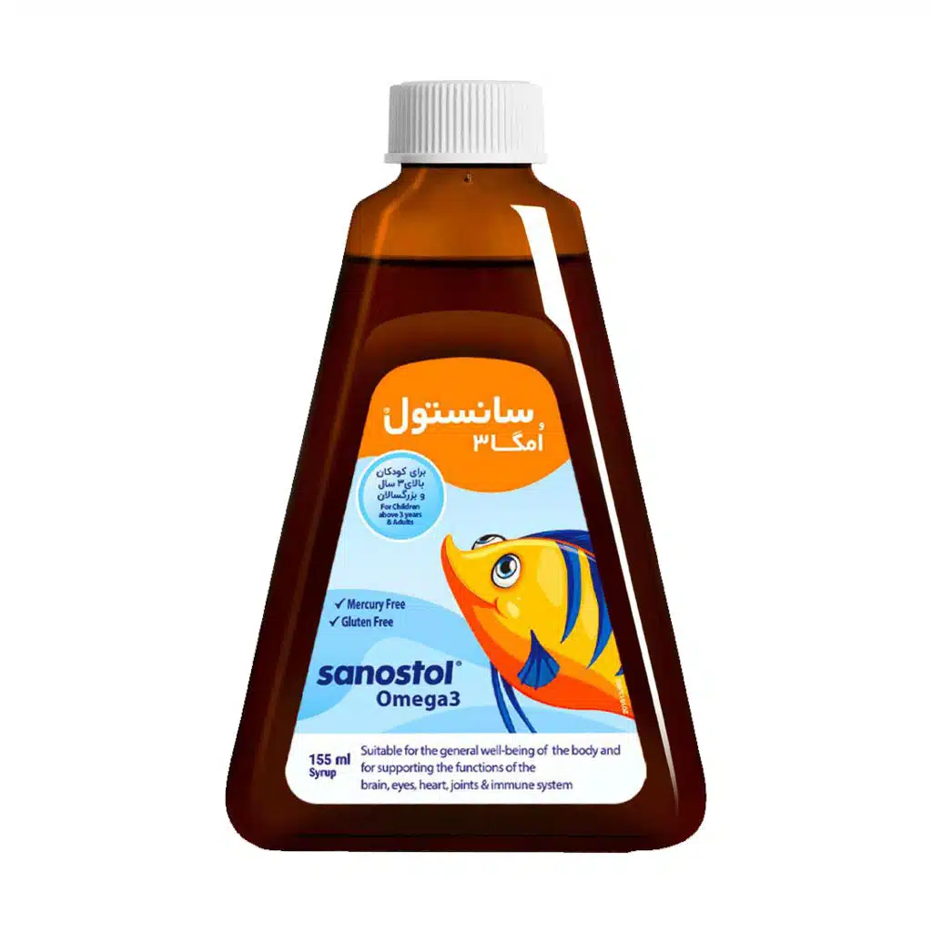 Sanostol-Omega-3-Syrup.jpg شربت سانستول امگا 3 - Image 1